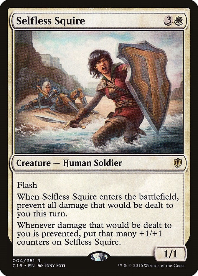 Image for Selfless Squire (4) (C16) - Magic: The Gathering