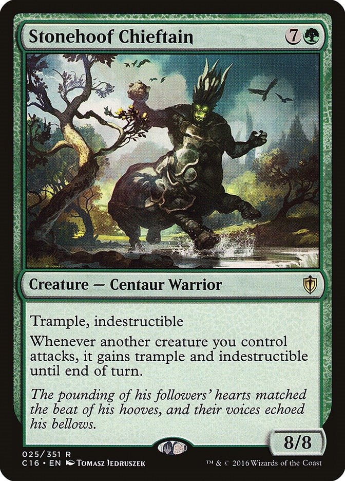 Image for Stonehoof Chieftain (25) (C16) - Magic: The Gathering