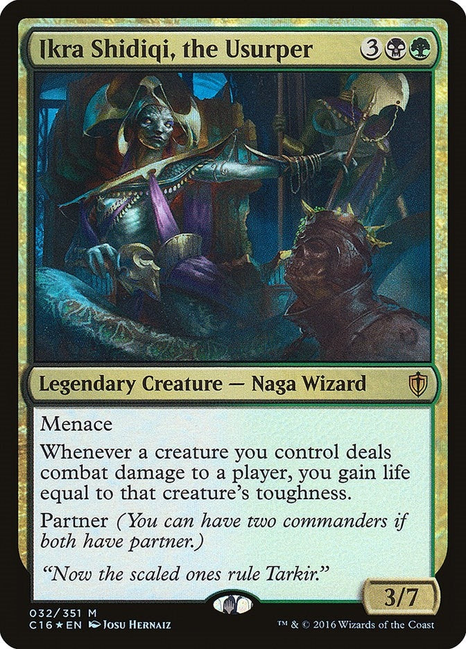 Image for Ikra Shidiqi, the Usurper (32) (C16) - Magic: The Gathering