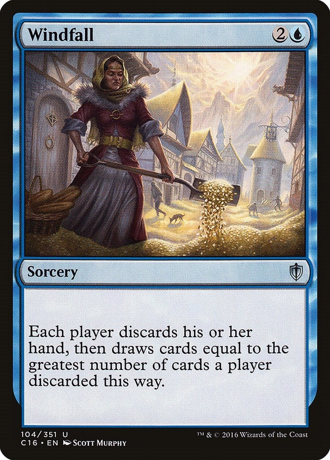 Image for Windfall (104) (C16) - Magic: The Gathering