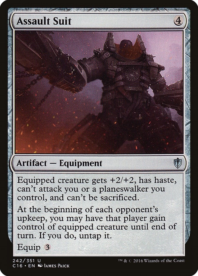 Image for Assault Suit (242) (C16) - Magic: The Gathering