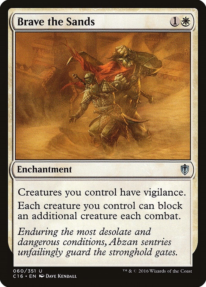 Image for Brave the Sands (60) (C16) - Magic: The Gathering