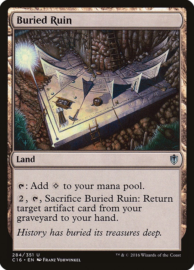 Image for Buried Ruin (284) (C16) - Magic: The Gathering