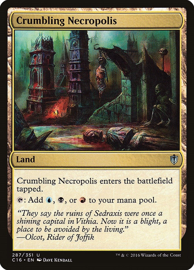 Image for Crumbling Necropolis (287) (C16) - Magic: The Gathering