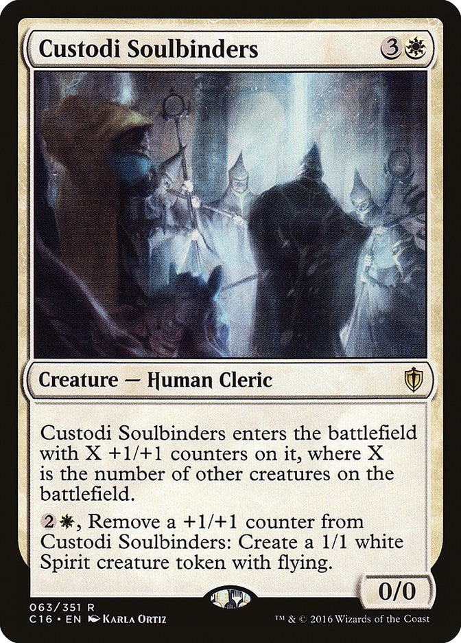 Image for Custodi Soulbinders (63) (C16) - Magic: The Gathering