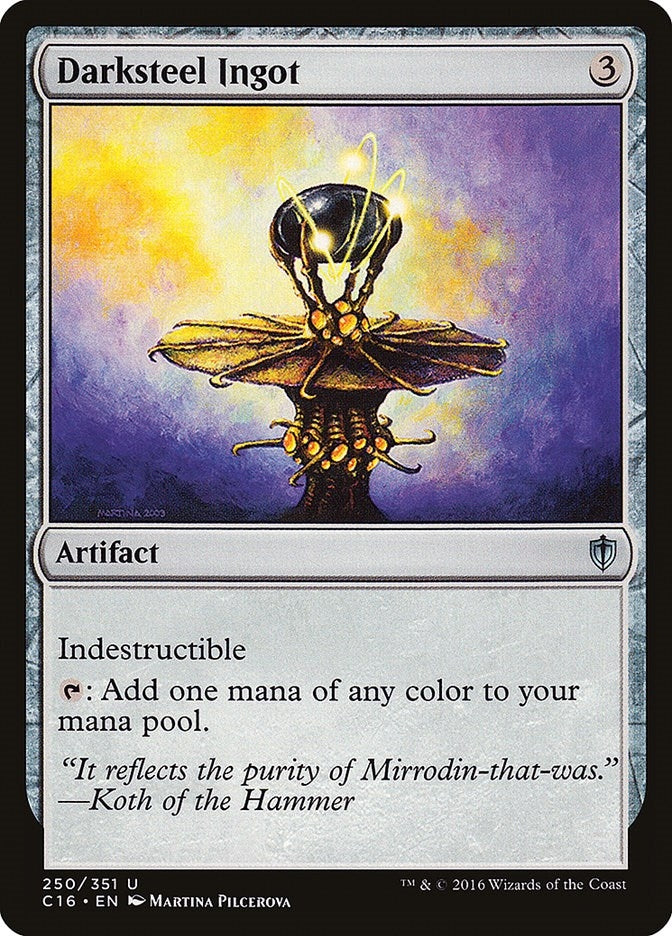 Image for Darksteel Ingot (250) (C16) - Magic: The Gathering