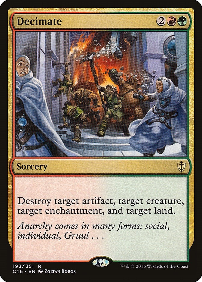 Image for Decimate (193) (C16) - Magic: The Gathering