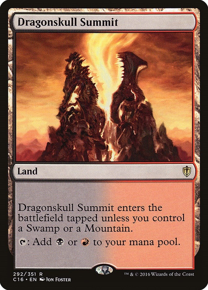 Image for Dragonskull Summit (292) (C16) - Magic: The Gathering