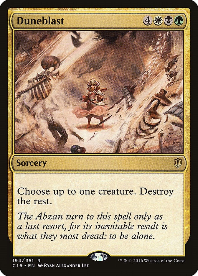 Image for Duneblast (194) (C16) - Magic: The Gathering