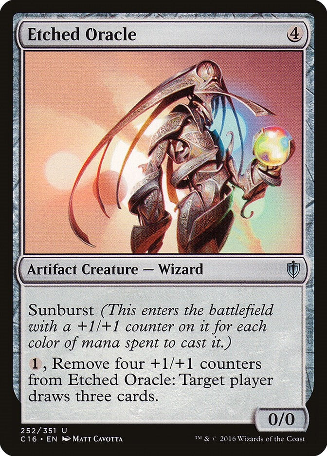 Image for Etched Oracle (252) (C16) - Magic: The Gathering