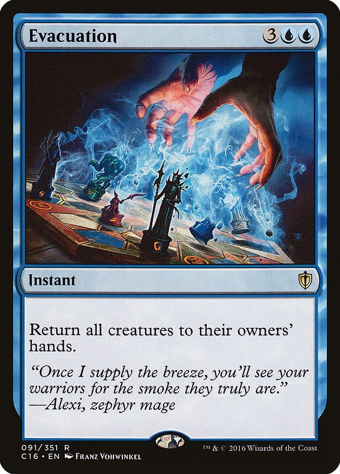 Image for Evacuation (91) (C16) - Magic: The Gathering