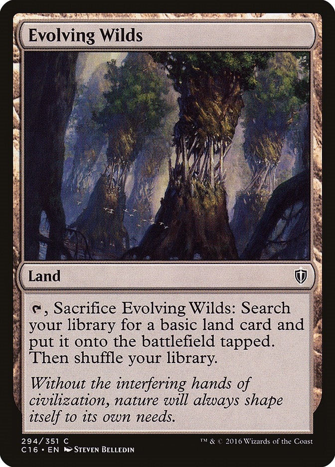 Image for Evolving Wilds (294) (C16) - Magic: The Gathering