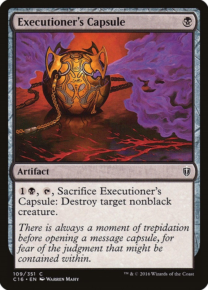 Image for Executioner's Capsule (109) (C16) - Magic: The Gathering