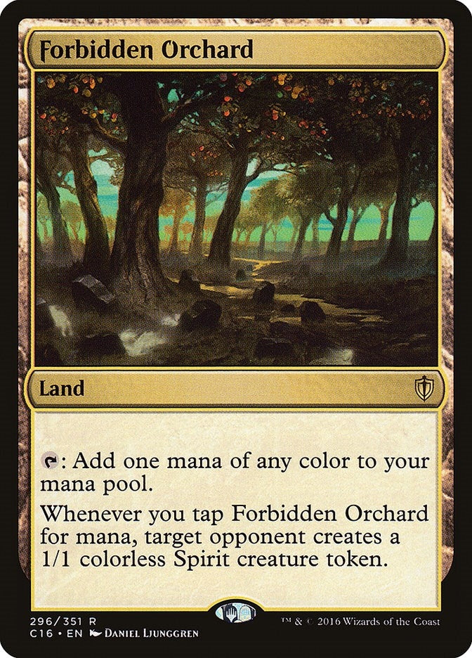 Image for Forbidden Orchard (296) (C16) - Magic: The Gathering