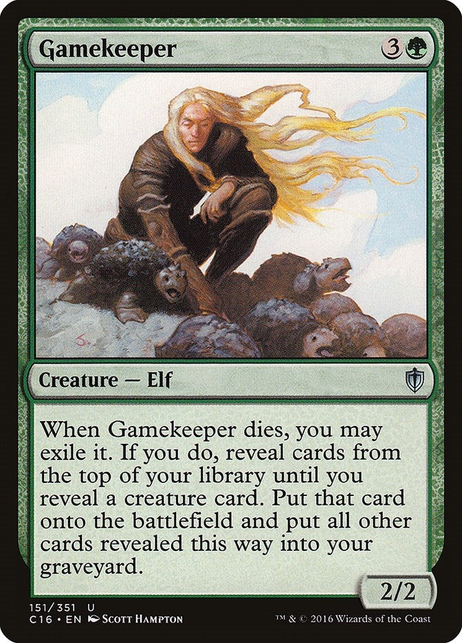Image for Gamekeeper (151) (C16) - Magic: The Gathering