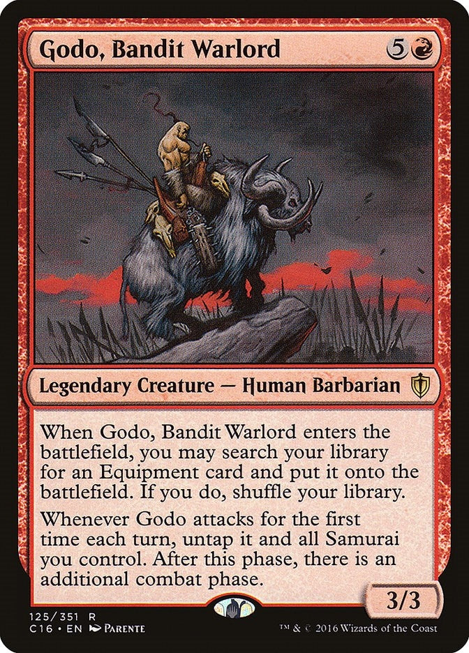 Image for Godo, Bandit Warlord (125) (C16) - Magic: The Gathering