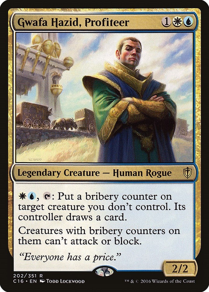 Image for Gwafa Hazid, Profiteer (202) (C16) - Magic: The Gathering