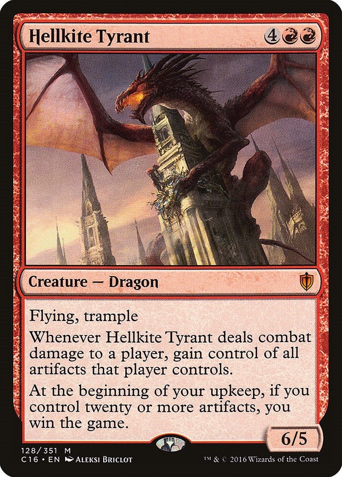 Image for Hellkite Tyrant (128) (C16) - Magic: The Gathering