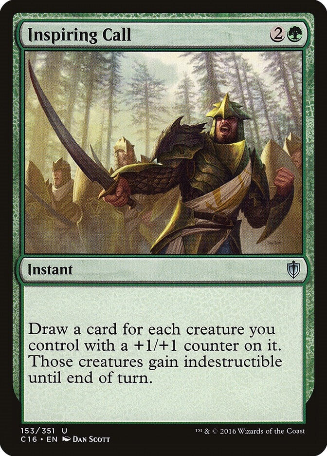 Image for Inspiring Call (153) (C16) - Magic: The Gathering