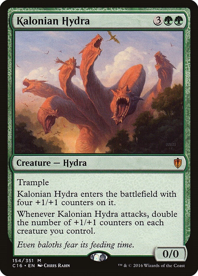 Image for Kalonian Hydra (154) (C16) - Magic: The Gathering