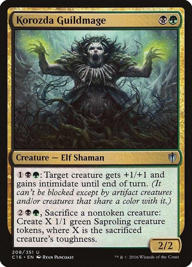 Image for Korozda Guildmage (208) (C16) - Magic: The Gathering