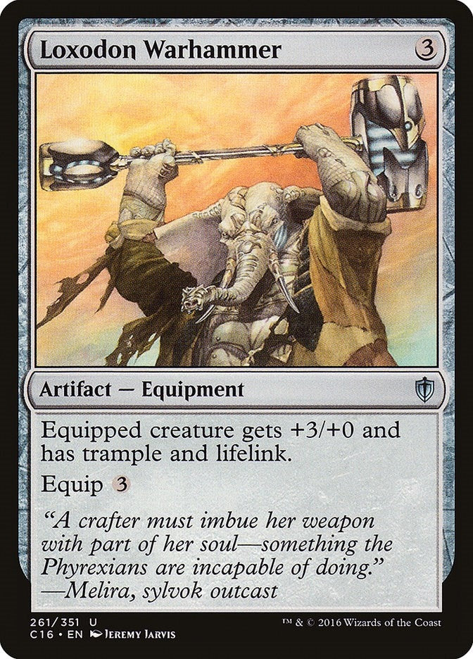 Image for Loxodon Warhammer (261) (C16) - Magic: The Gathering