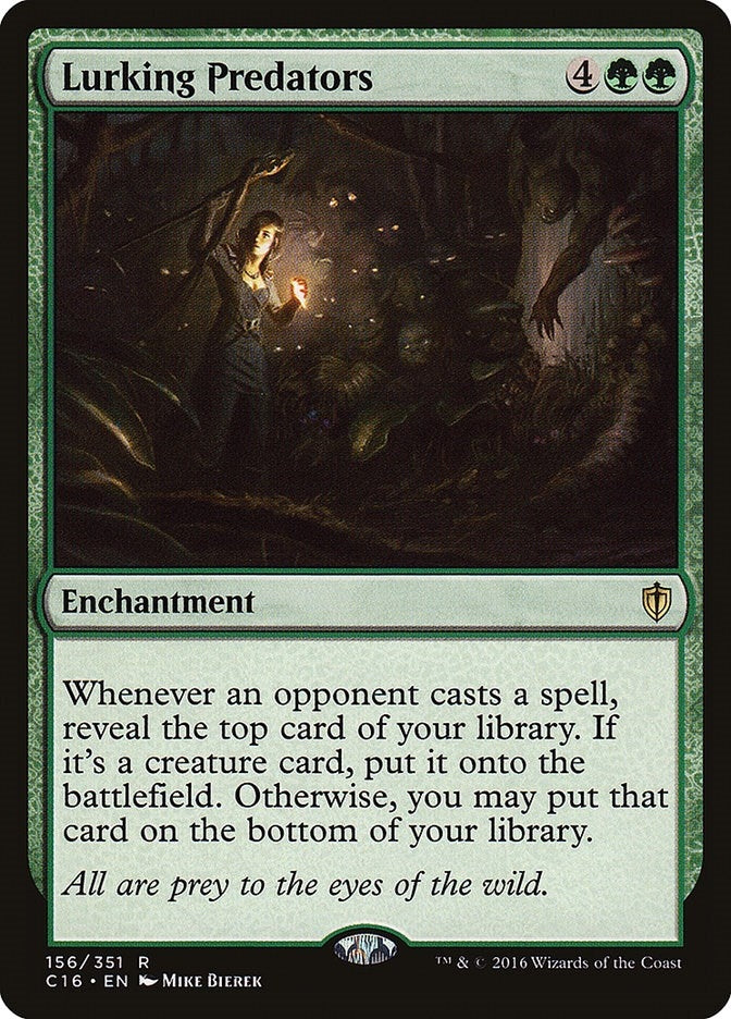Image for Lurking Predators (156) (C16) - Magic: The Gathering