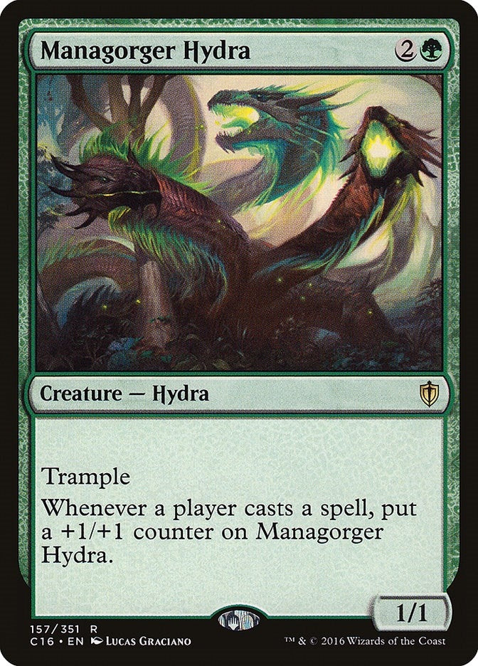 Image for Managorger Hydra (157) (C16) - Magic: The Gathering