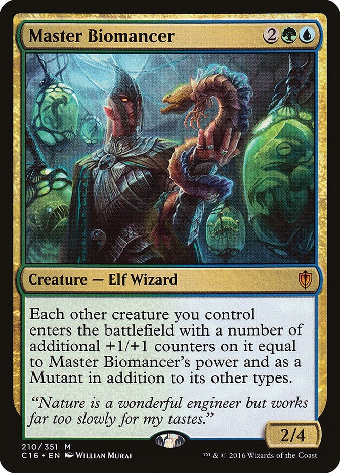 Image for Master Biomancer (210) (C16) - Magic: The Gathering