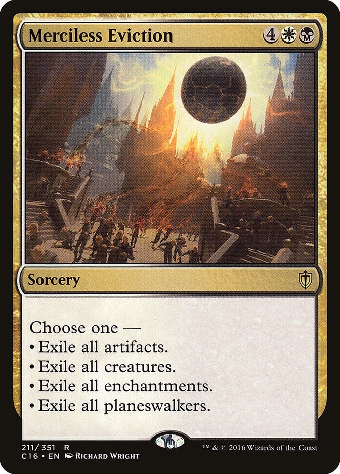 Image for Merciless Eviction (211) (C16) - Magic: The Gathering