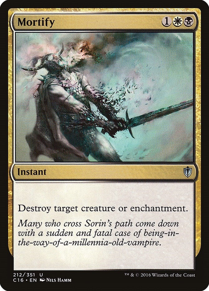 Image for Mortify (212) (C16) - Magic: The Gathering