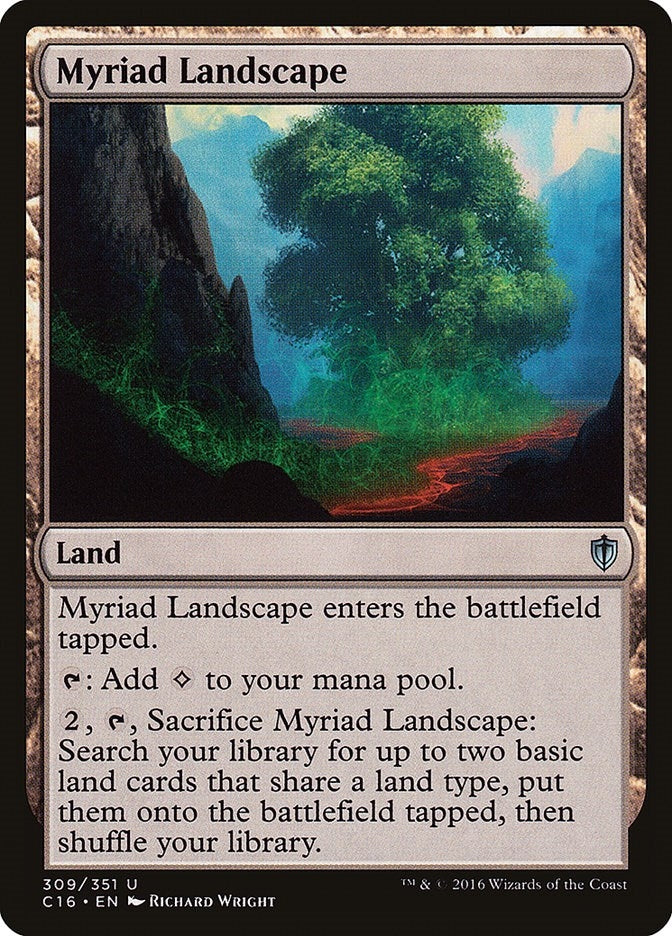 Image for Myriad Landscape (309) (C16) - Magic: The Gathering