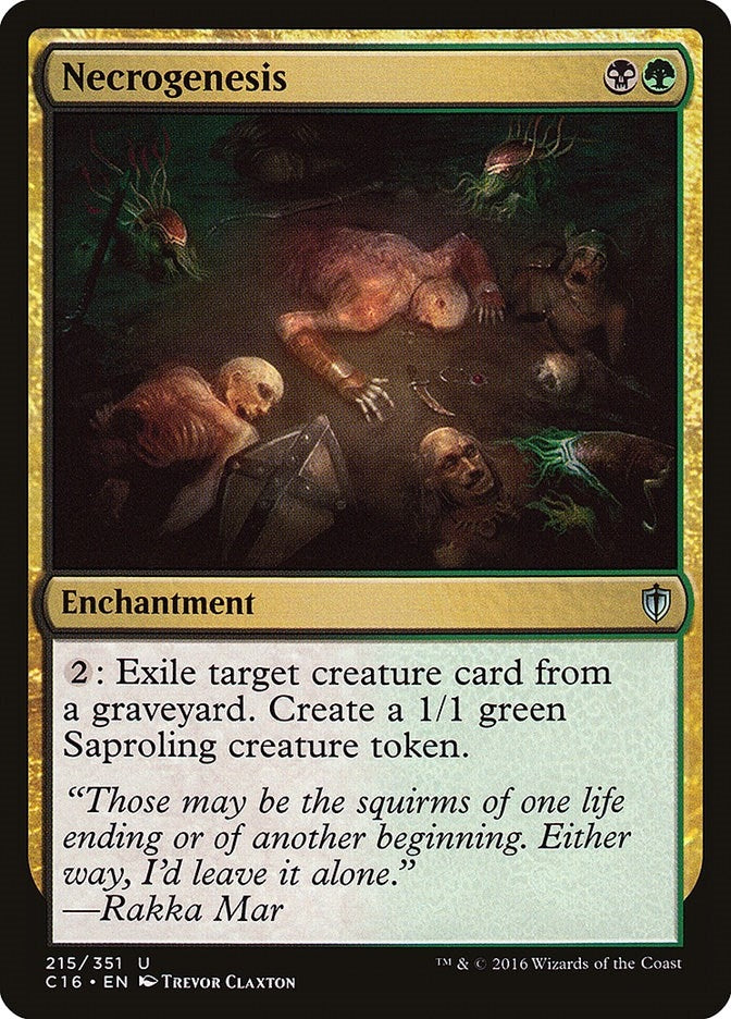 Image for Necrogenesis (215) (C16) - Magic: The Gathering