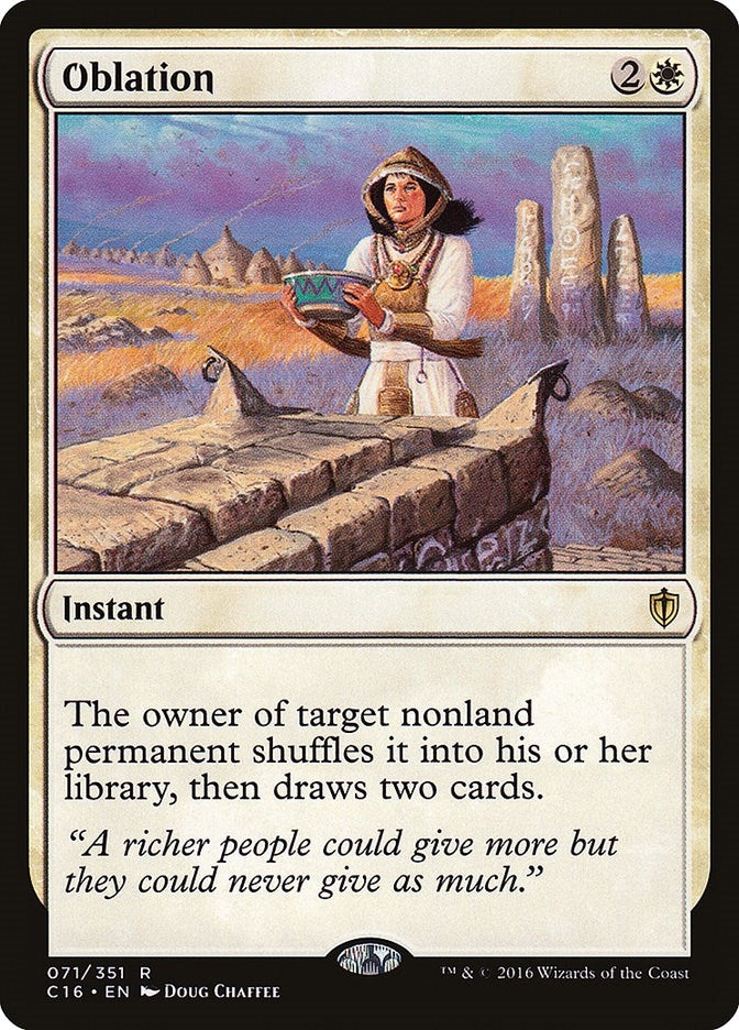 Image for Oblation (71) (C16) - Magic: The Gathering