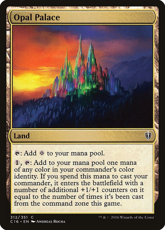 Image for Opal Palace (312) (C16) - Magic: The Gathering