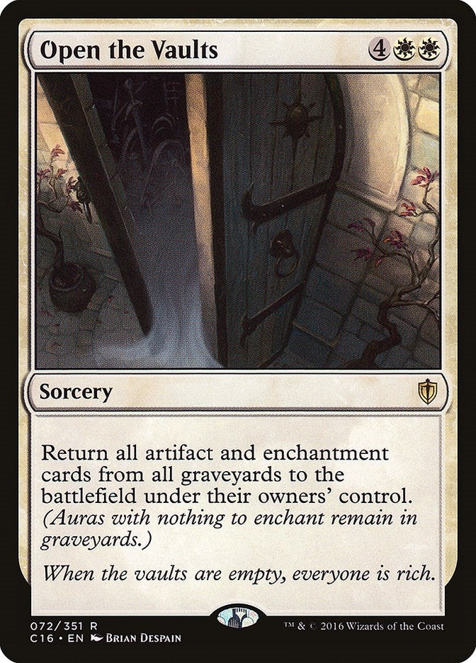 Image for Open the Vaults (72) (C16) - Magic: The Gathering