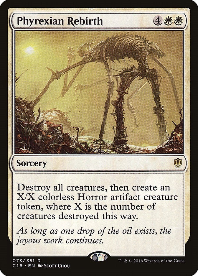 Image for Phyrexian Rebirth (73) (C16) - Magic: The Gathering