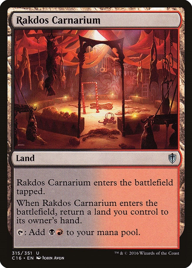 Image for Rakdos Carnarium (315) (C16) - Magic: The Gathering