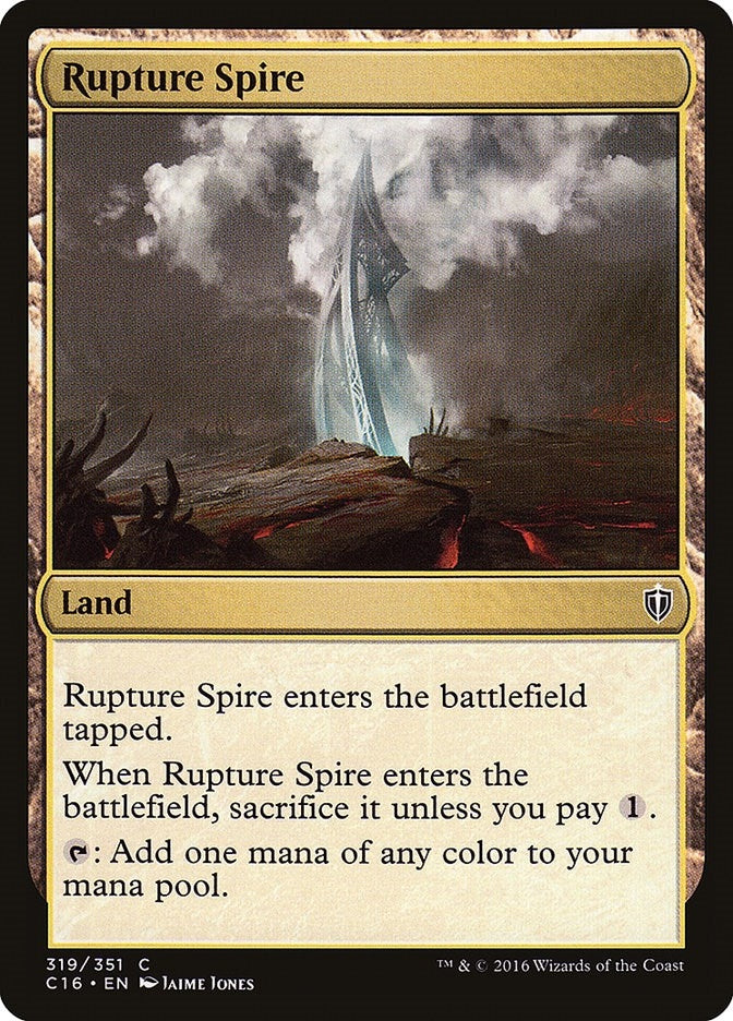 Image for Rupture Spire (319) (C16) - Magic: The Gathering