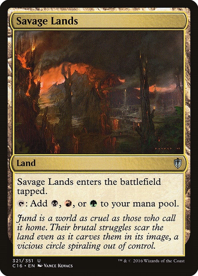 Image for Savage Lands (321) (C16) - Magic: The Gathering