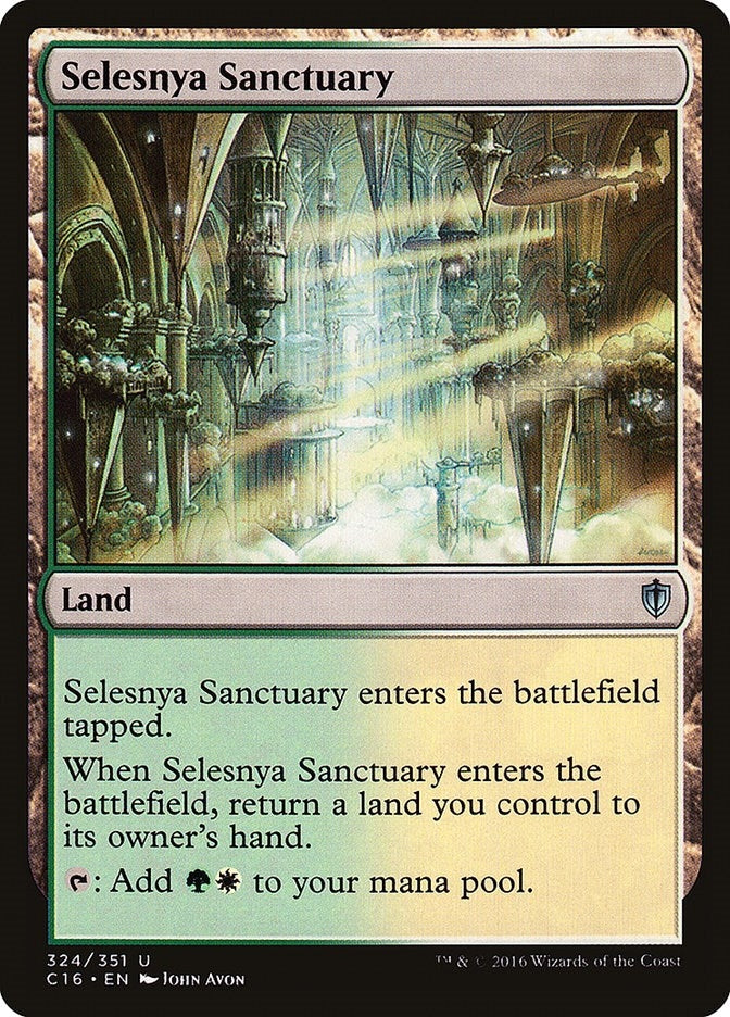 Image for Selesnya Sanctuary (324) (C16) - Magic: The Gathering