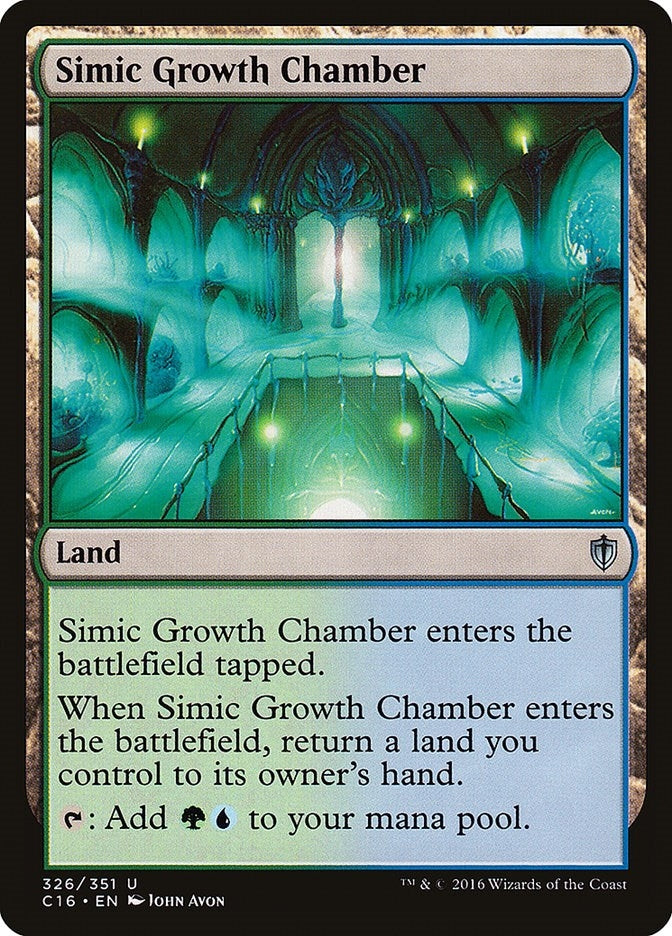 Image for Simic Growth Chamber (326) (C16) - Magic: The Gathering