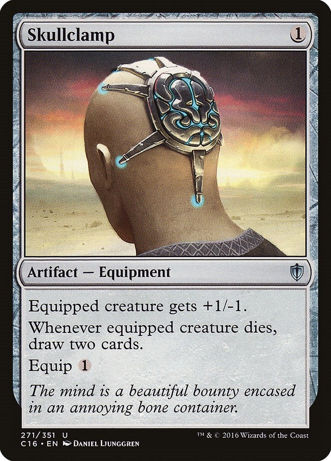 Image for Skullclamp (271) (C16) - Magic: The Gathering