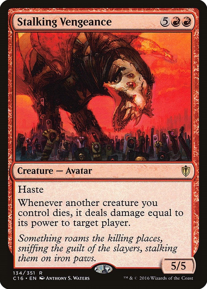 Image for Stalking Vengeance (134) (C16) - Magic: The Gathering