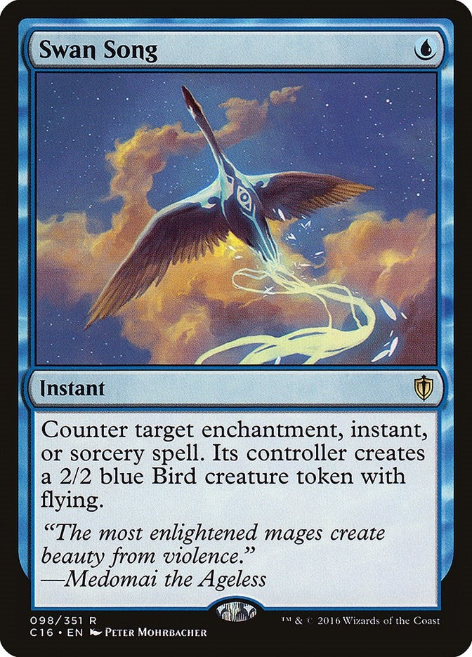 Image for Swan Song (98) (C16) - Magic: The Gathering