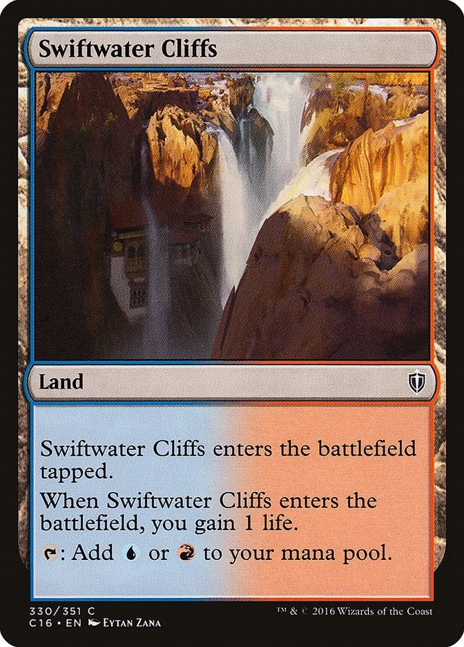 Image for Swiftwater Cliffs (330) (C16) - Magic: The Gathering