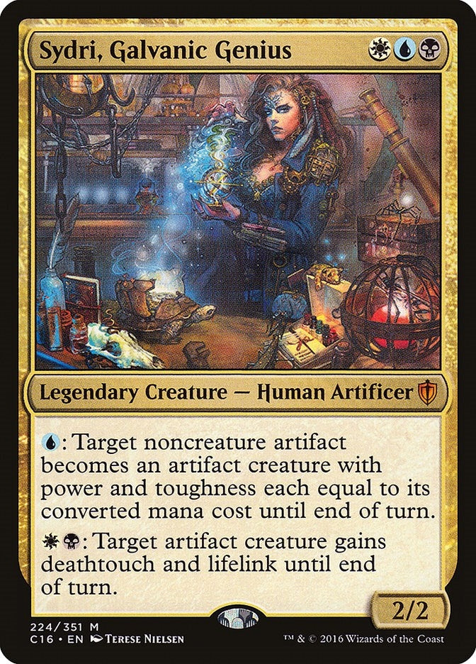 Image for Sydri, Galvanic Genius (224) (C16) - Magic: The Gathering