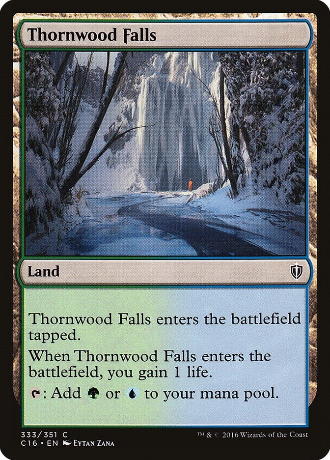 Image for Thornwood Falls (333) (C16) - Magic: The Gathering