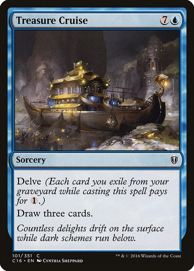 Image for Treasure Cruise (101) (C16) - Magic: The Gathering