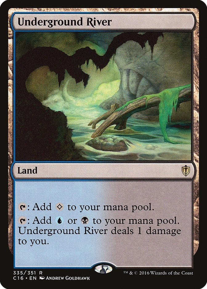 Image for Underground River (335) (C16) - Magic: The Gathering